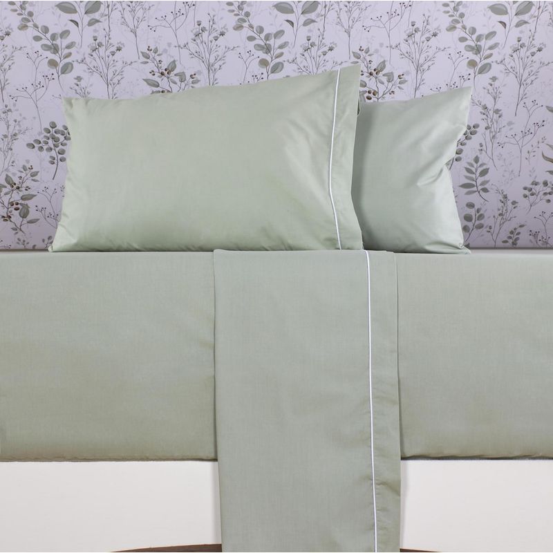 Fundas 144 hilos verde salvia - almacenesbrissa