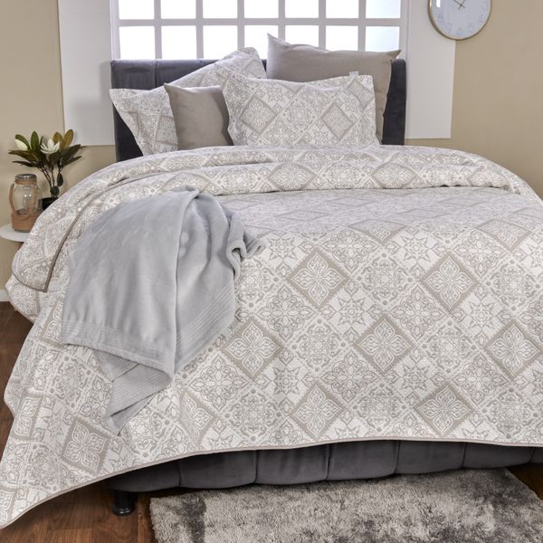 CUBRECAMA-JACQUARD-EXTRA-DOBLE-LIA-TAUPE