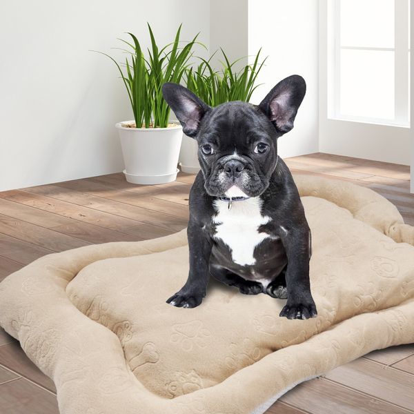 CAMA-MASCOTAS-FLANNEL-EMBOZADA-60-90-HUESITOS-TAUPE-MEDIO