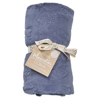 COBIJA-MASCOTAS-FLANNEL-EMBOZADA-110-140-HUESITOS-AZUL-DENI