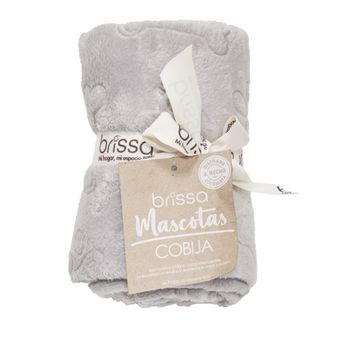 COBIJA-MASCOTAS-FLANNEL-EMBOZADA-70-90-HUESITOS-GRIS-CLARO