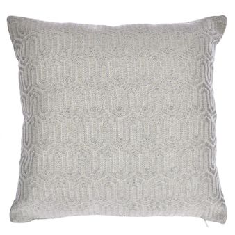 COJIN-JACQUARD-COLMENA-45-45-CM-MARFIL