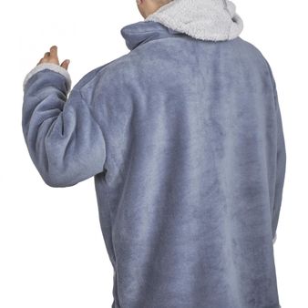 BUZO-POLAR-FLANNEL-OVEJERO-L-XL-INDIGO-GRIS-CLARO