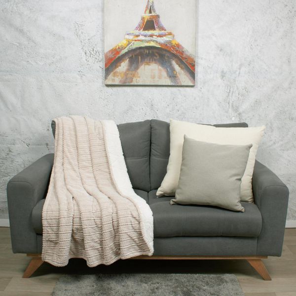 MANTA-FLANNEL-JACQ.-OVEJERO-120-145-PERLA-BLANCO-NATURAL