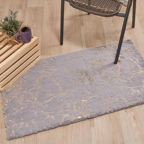 Tapete-Extra-Suave-Foil-Oro-Modern-Gris-60-x-110-cm