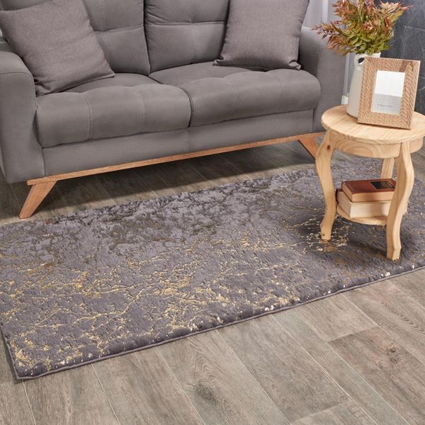 Tapete-Extra-Suave-Foil-Oro-Modern-Gris-100-x-200-cm