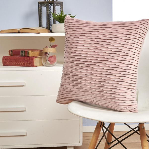 Forro-para-Cojin-Velvet-Ondas-rosa-medio-45-x-45-cm