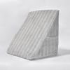 COJIN-TV-FLANNEL-JACQUARD-45x45x35-GRIS-NIEVE