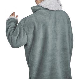 BUZO-POLAR-FLANNEL-OVEJERO-L-XL-VERDE-EUCALIPTO