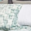 EDREDON-FLANNEL-OVEJERO-EXTRADOBLE-CUADROS-VERDE-EUCALIPTO