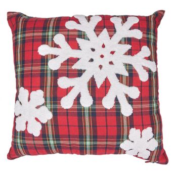 COJIN-NAVIDAD-BORDADO-45X45CM-SNOWFLAKE