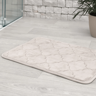 TAPETE-BAÑO-ESPUMA-45X65-ARABESC-UNIC-TAUPE