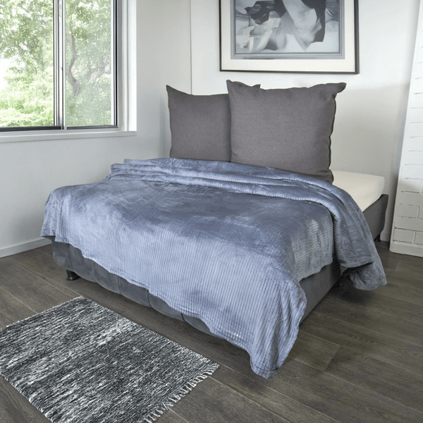 COBIJA-FLANNEL-JACQUARD-170X230-LINEAS-GRIS-PLOMO